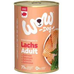 WOW Hundenassfutter Lachs und Rind