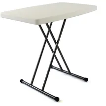 VCM Klapptisch Partytisch Tisch rund Gartentisch klappbar Maße ca. 50x70 cm