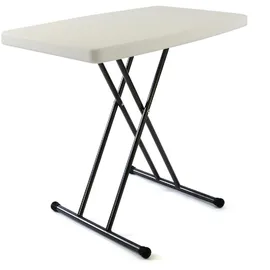 VCM Klapptisch Partytisch Tisch rund Gartentisch klappbar Maße ca. 50x70 cm