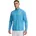 Half-Zip Herren Sweatshirt blau LG