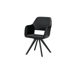 Woodford Armlehnstuhl  Berlin ¦ schwarz ¦ Maße (cm): B: 57 H: 85 T: 67.0