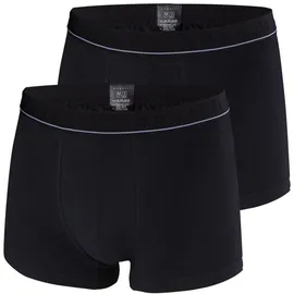 Bugatti Herren Trunks schwarz Baumwolle | Mix unifarben, schwarz, NOS