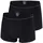 Bugatti Herren Trunks schwarz Baumwolle | Mix unifarben, schwarz, NOS