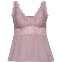 LASCANA Spitzentop Damen mauve Gr.44/46