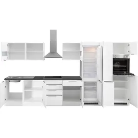 kochstation Küchenzeile KS-Luhe 390 cm weiß