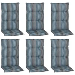 beo 6er Set Tissa BE210 blauer Streifen dänisches Design