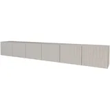 altdecor NOA-2 Lowboard 300 cm x 40 cm x 40 cm Beige Holz