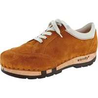 woody Damen Mary Clog Sneaker, Papaya, 39 EU