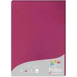 Pollen 10x Papier A4 Pollen 160g 50 Blatt - Himbeer 14206C