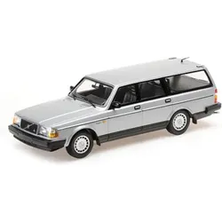 MINICHAMPS 1:18 VOLVO 240 GL BREAK - 1986 - SILVER