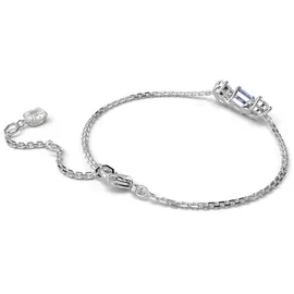 Swarovski Mesmera Armband blau silberfarben 5668359 Größe 15,5-19,5 cm