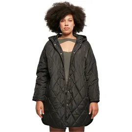 URBAN CLASSICS Oversized Diamond Quilted Mantel Black S