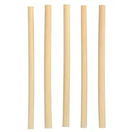 Papstar Cocktail Trinkhalme 15 cm Ø 7 mm 1000 St. Beige