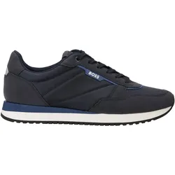 BOSS Herren Sneaker - Kai Runn nupny, Turnschuh, Freizeit, Material-Mix, Logo Blau EUR 43