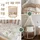 Waldin Babybett OWAL Kinderbett 7in1 mit Matratze, mitwachsendes Kinder-Bett