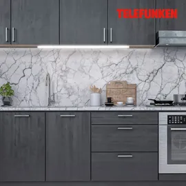 Telefunken LED CCT Unterbauleuchte Hadit 80 cm Touch-Sensor, dimmbar, weiß