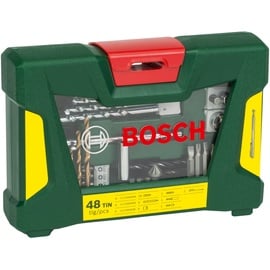 Bosch V-Line Box, Bohrer- und Bit-Set, 48-teilig, Magnetstab