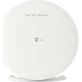 Telekom Speed Home WiFi Mesh Repeater 1.733 Mbit/s, Plug & Play per WPS, 2x LAN - Weiß