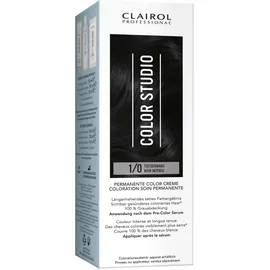 Clairol Color Studio Permanente Haarfarbe 1/0 tiefschwarz 110 ml