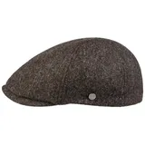 Lierys Flat Cap (1-St) Schirmmütze mit Schirm, Made in the EU braun L (58-59 cm)
