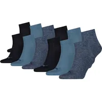 Puma Socken Unisex 12er Pack Stretch BLAU|BLAU 35/38