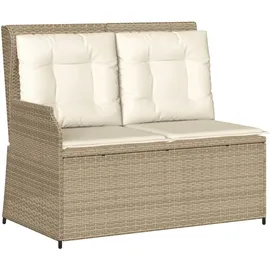 vidaXL Garten-Lounge-Set 5-tlg. beige