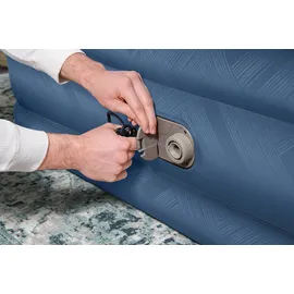BESTWAY Luftbett Snugable Top mit integrierter Elektropumpe Double XL/Mid 203 x 152 x 46 cm