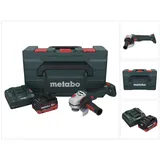 Metabo WB 18 LT BL 11-125 Quick Akku Winkelschleifer 18 V 125 mm Brushless + 1x Akku 5,5 Ah + Ladegerät + metaBOX