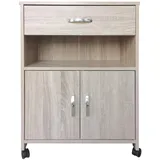 Hti-Living Küchenschrank Sonoma 60 x 80 x 40 Beige
