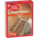 Betty Crocker - Kuchenmischung - Super feuchter Karottengeschmack, 375 Gramm Packung Kuchenmischung, Backmischung, schmeckt wie hausgemacht, einfach zu backen