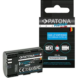 PATONA Platinum Akku mit USB-C Input Canon LP-E6NH