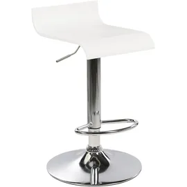 Beliani Set mit 2 Barstühlen VALENCIA drehbar Weiß