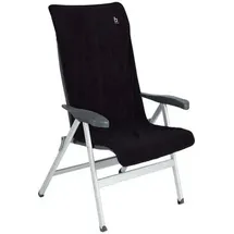Bo-Camp Sitzbezug M Frottee anthrazit 135 x 58 cm