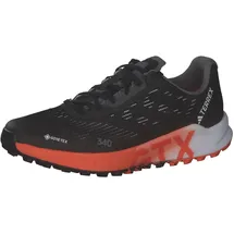 adidas Terrex Agravic Flow GTX Trailrunning-Schuh 2.0 Core Black / Core Black / Impact Orange 46