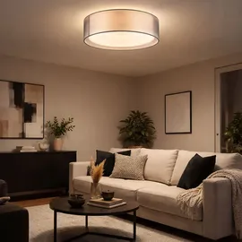 GLOBO LED Deckenleuchte 3x E14 grau rund