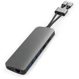 Hyper HyperDrive HD392-GRAY Viper 10-in-2 USB-C Hub - Grau