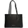 Valentino Brixton Shopping Bag Umhängetasche Polyurethan Black