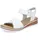 Rieker V3691 Damen Weiss 37