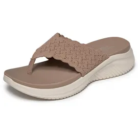 SKECHERS ULTRA FLEX 3.0 SANDAL-RHYTHM WAVES Damen Braun 39