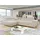 Mirjan24 Eckcouch Cord 5-Sitzer Beige