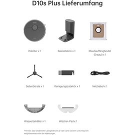 DREAME D10s Plus schwarz