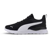 Puma Anzarun Lite Jr Sneaker, Black White, 35.5