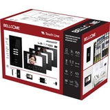 Bellcome Video-Türsprechanlage Advanced Set 3WE VKA.P3F3.T7S9.BLB04 schwarz