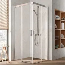 Kermi Pega Schiebetür, für Eckeinstieg, PEC2L12320VAK,
