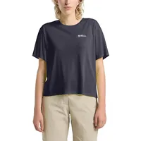 Jack Wolfskin Vonnan Crop Kurzarm-t-shirt - Graphite - XL