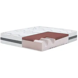 11.11 srls Memory Foam Matratze 150 x 190 cm H3 Leinen