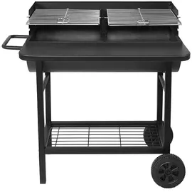 Red deco Holzkohlegrill 39,5x35,5 cm rot