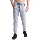 Erima Essential Sweathose light grey melange/black S