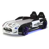 Autobett GT-V Police mit Sound Sirene und Bluetooth