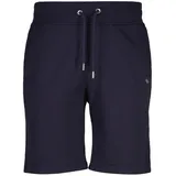 GANT Herren Sweatshorts - REGULAR Shield Sport Shorts Navy M